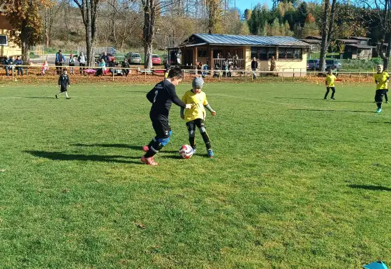 Hráči přípravky zářili Pod Kaštany