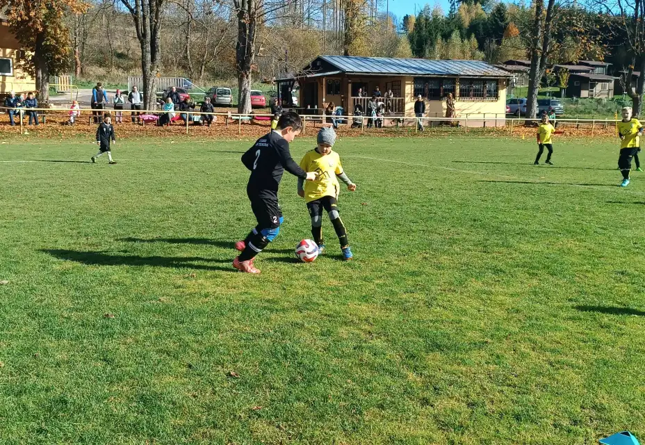 Hráči přípravky zářili Pod Kaštany