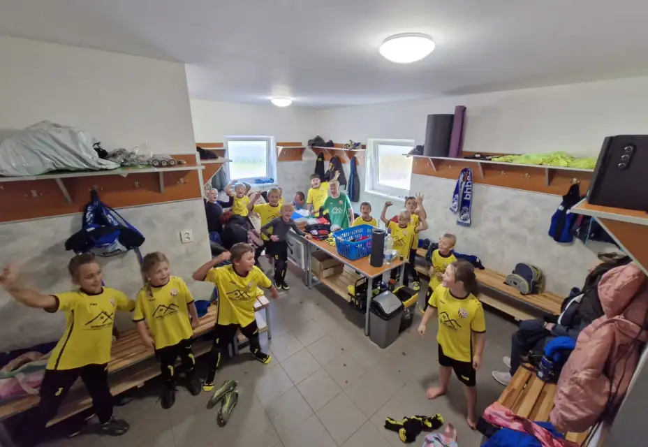 Přípravka slaví dvě výhry na domácím "svatováclavském" dvojutkání